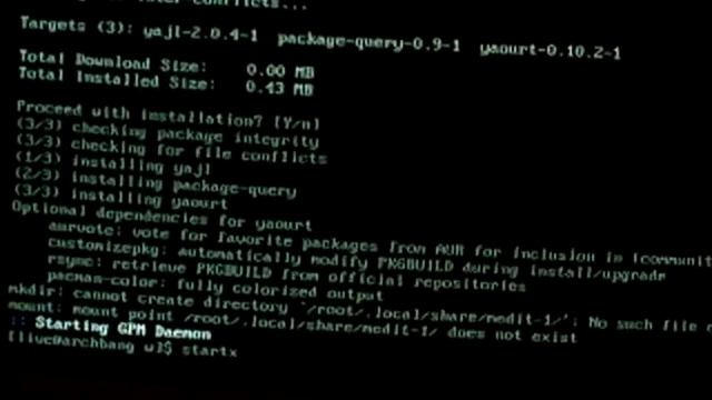 Real pacman's progressbar of Archlinux смотреть онлайн