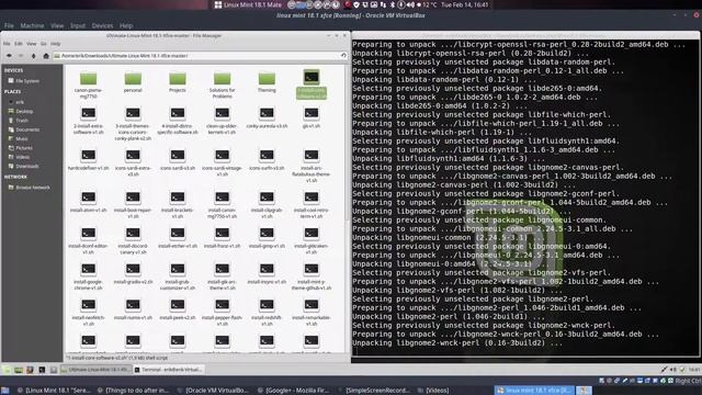 How to install Linux Mint 18.1 Xfce and redesign it - 3 software, themes, icons, cursors, ... смотреть онлайн