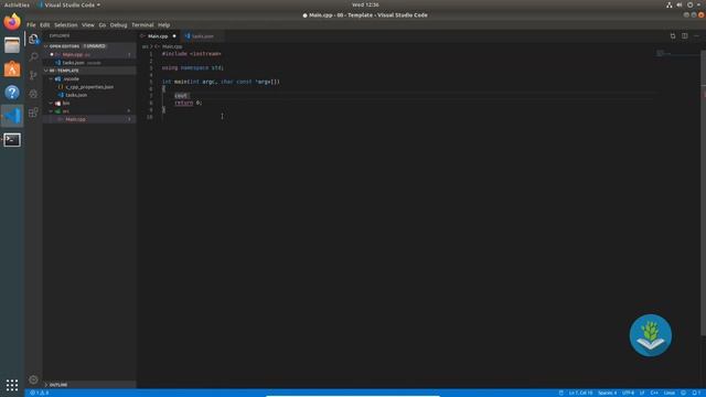 Belajar C++ [OOP] - 02c - Setup Ubuntu (Visual Studio Code) смотреть онлайн