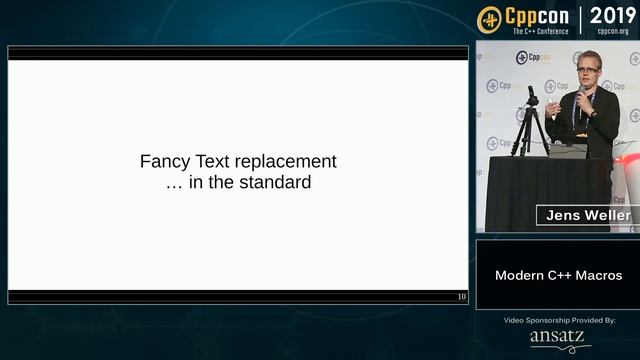 Modern C++ Macros - Jens Weller - CppCon 2019 смотреть онлайн