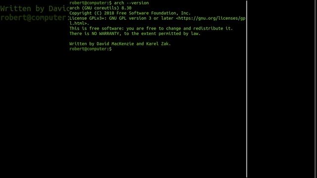 The 'arch' Command In Linux смотреть онлайн