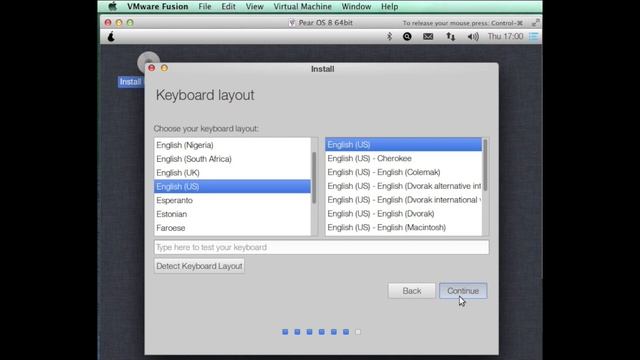 PearOS 8 Installation on VMware Fusion 6 смотреть онлайн