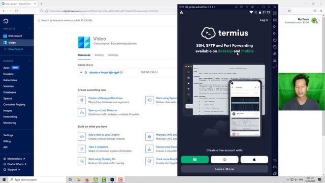 Sử Dụng VPS Linux Bằng Điện Thoại, Connect VPS Linux On Your Phone смотреть онлайн
