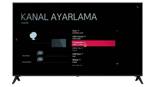 2 inci uydu ekleme (Hotbird, Eutelsat vb-Webos 1 ve Webos 2) смотреть онлайн