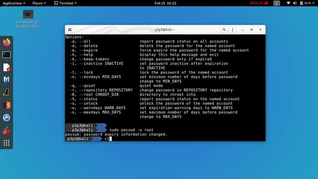 Kali Linux 2020.1 Unlock ROOT Login смотреть онлайн