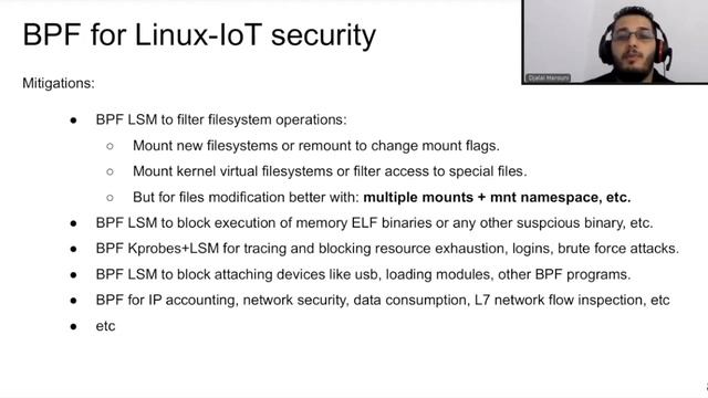 BPF to bridge Cloud and IoT Linux Security – Djalal Harouni, Open Devices GmbH смотреть онлайн