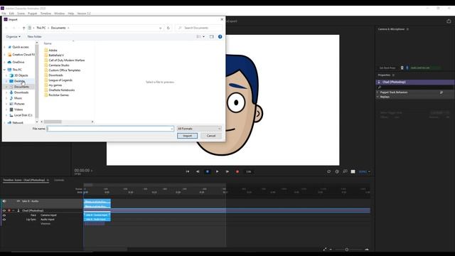 Export Adobe Character Animator Animation With Transparent Background смотреть онлайн