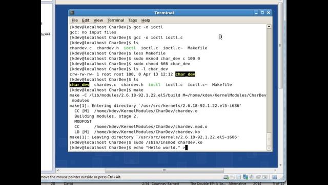 Linux Kernel Modules How-To смотреть онлайн