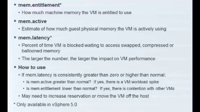 VMworld 2012: Session VSP1729 - Understanding Virtualized Memory Performance Management смотреть онлайн