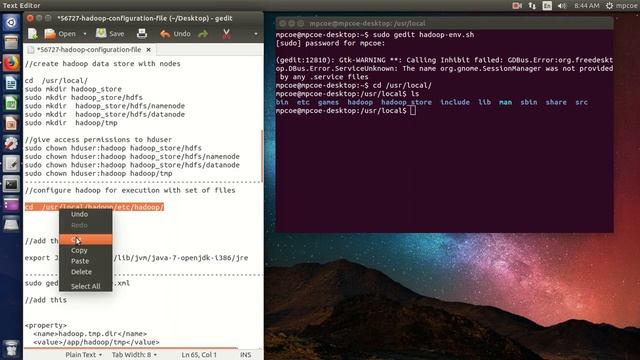 Hadoop installation configuration on Ubuntu Linux смотреть онлайн