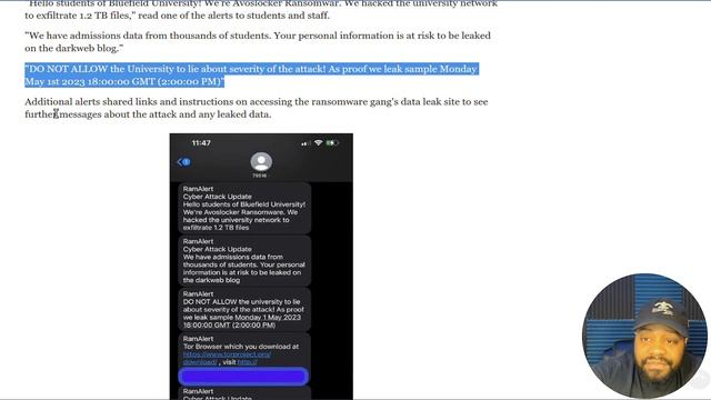 Avos Ransomware Gang Hijacks University Emergency Broadcast System смотреть онлайн