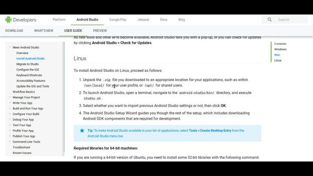 How to install Android-studio in Linux {Tamil} смотреть онлайн