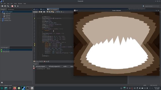 PraxisLive, programming animations from JUNK смотреть онлайн