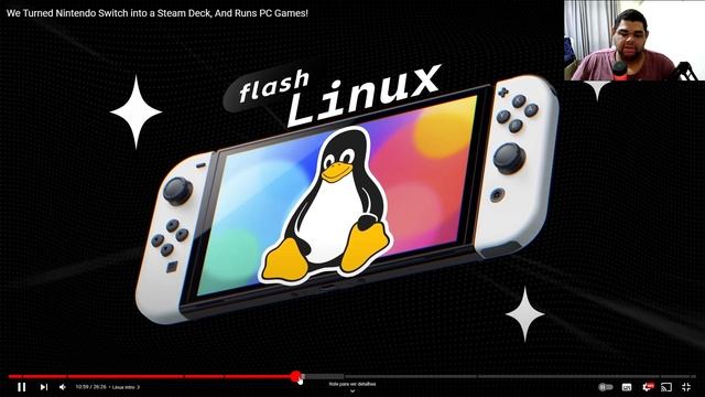 NINTENDO SWITCH VIROU UM STEAM DECK! O PODER DA MODIFICAÇÃO! смотреть онлайн