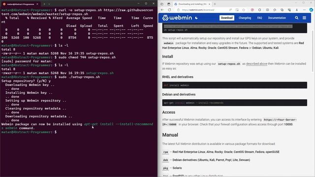 How to install Webmin server manager on Ubuntu 22.04 смотреть онлайн