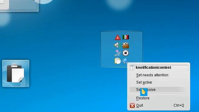 New KDE system tray protocol смотреть онлайн