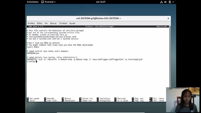 Instalacion del servidor SNMP en Debian смотреть онлайн