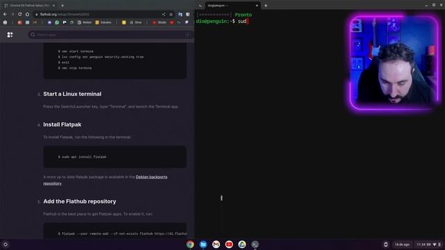 Assim você pode instalar QUALQUER app de Linux no Chrome OS смотреть онлайн