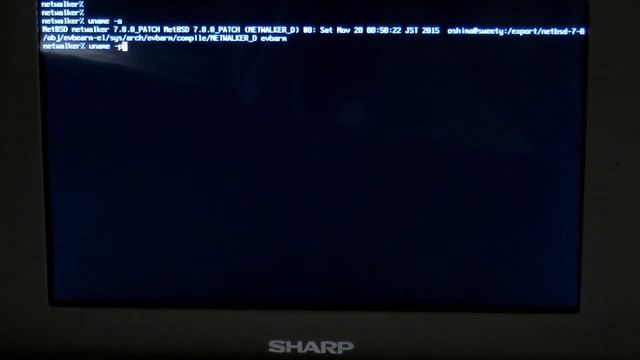 Test program by golang on NetBSD/evbarm (earm) 7.0 with NetWalker смотреть онлайн