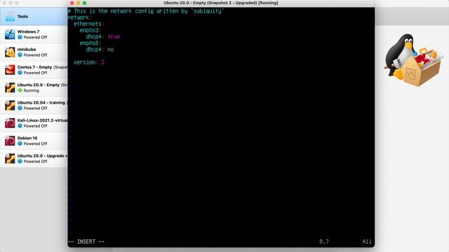 015 - Pengaturan IP Statis pada Ubuntu Server 20.04 dengan Netplan смотреть онлайн