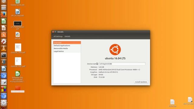 Ubuntu Linux 16.04 LTS - Lesson 1: Using the Desktop смотреть онлайн