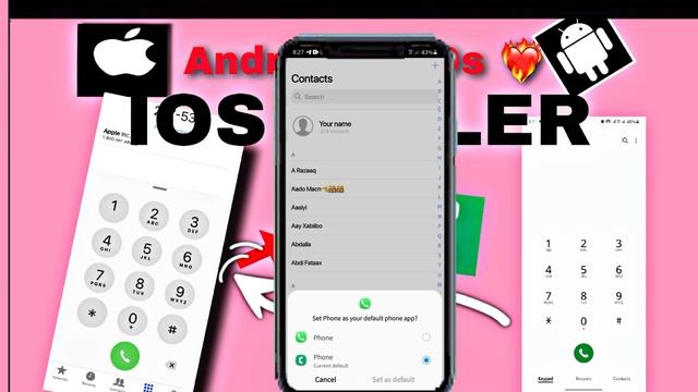 ios dialer on Android || #android смотреть онлайн