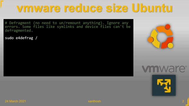 How to retrieve unused space from Ubuntu VM using vmware player - tested on 18.04, 20.04 | Tech Tip смотреть онлайн