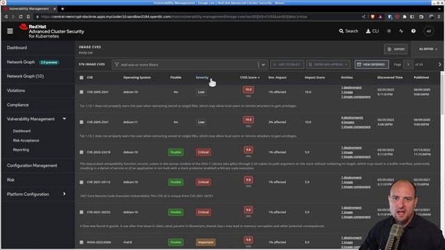 Introduction to RHACS, Part I — Vulnerability Scanning смотреть онлайн