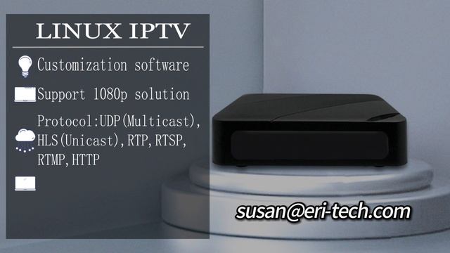 Customize Linux IPTV Box HEVC Decoder Lan Port Wifi Multicast UDP смотреть онлайн
