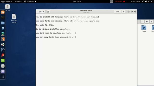 How to install all language fonts in kali without any Download смотреть онлайн