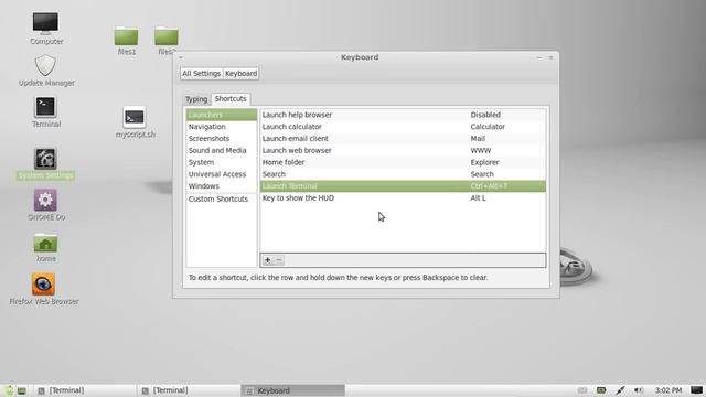 how to create hot keys in linux mint 13 смотреть онлайн