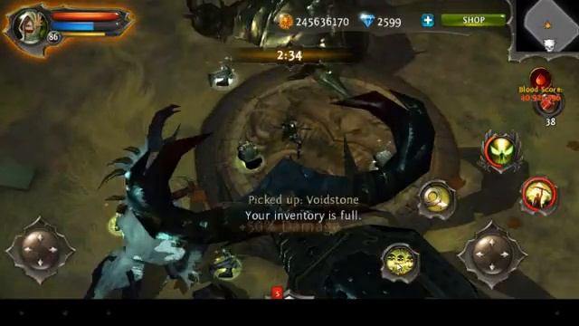 Dungeon Hunter 4 - Blood Match - 130 Million Blood Score - Sentinel Level 86 3M-DPS смотреть онлайн