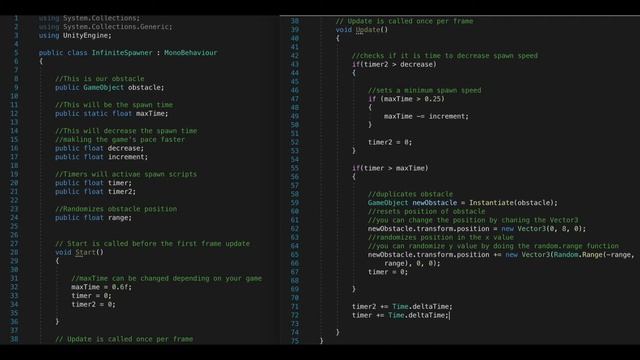 How To Make Infinite Obstacles In Unity смотреть онлайн