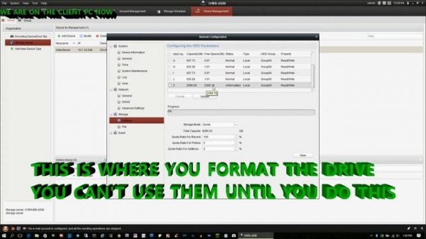 Hikvision Storage Server setup on Dell i5 machine. Tutorial free NVR software