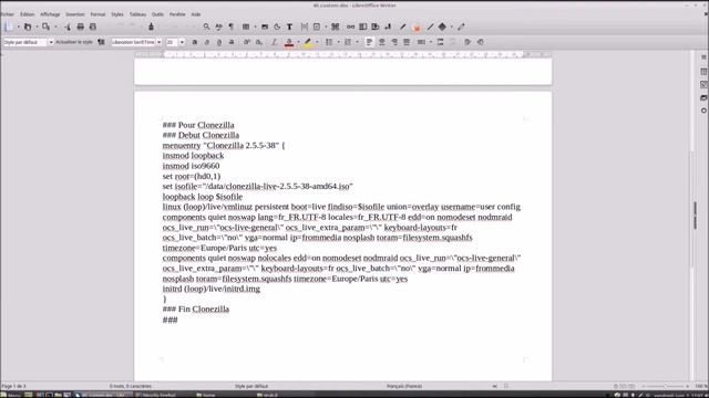 Personnaliser grub pour lancer des fichiers iso смотреть онлайн