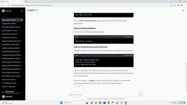 install python 3 10 linux mint