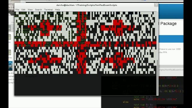 Linux Drawing: Georgian Flag (includes script code) смотреть онлайн