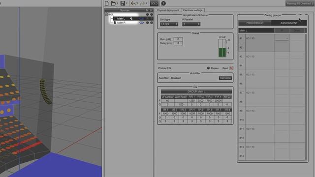 Soundvision Quick Start: Assigning Amplifiers