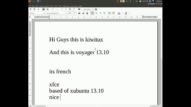 Voyager Linux 13.10 смотреть онлайн