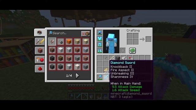 fully enchanted diamond armour in Survival series 🚀🔥 смотреть онлайн
