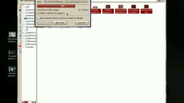 transferencia archivos Debian смотреть онлайн