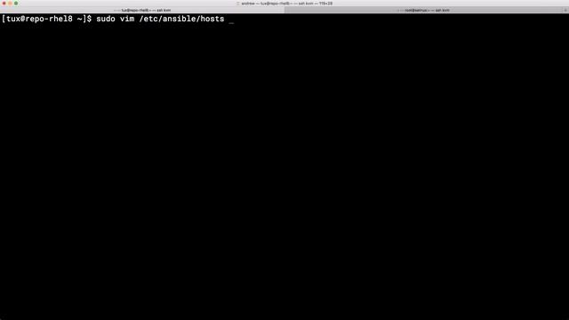 RHCE 8 - Understanding Ansible Inventory Files on Red Hat Enterprise Linux 8 смотреть онлайн