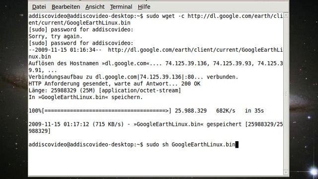 Ubuntu: Google Earth installieren смотреть онлайн