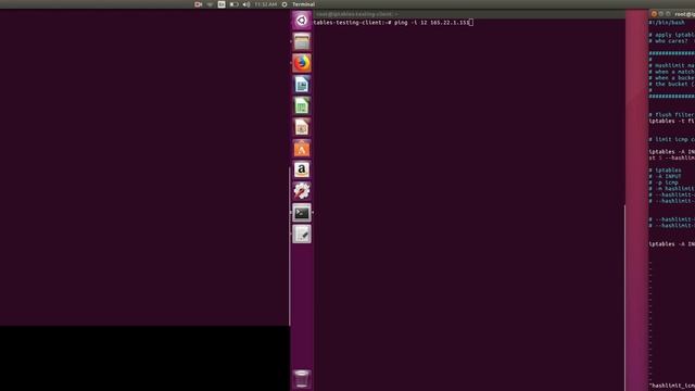 mitigate icmp flood using hash limit смотреть онлайн