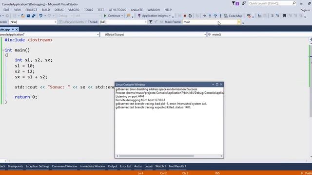 Windows Subsystem for Linux - C++ ile uygulama geliştirmek ve derlemek (S1-V2) смотреть онлайн