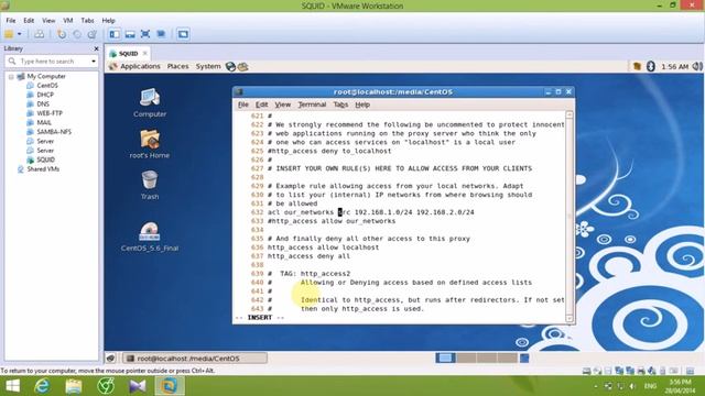 Cấu hình Squid trên CentOS смотреть онлайн