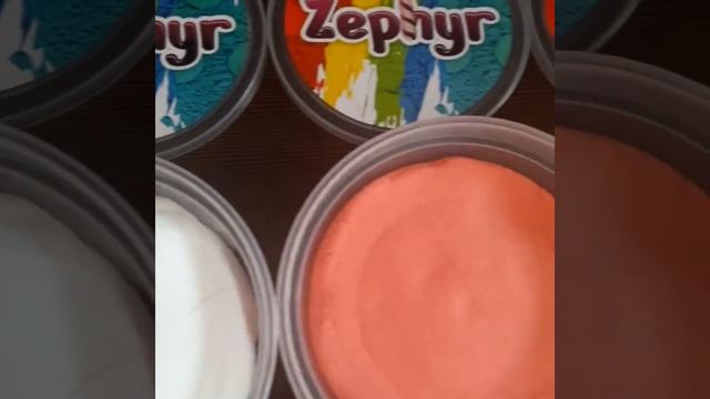6 цветов кинетического пластилина Zephyr смотреть онлайн