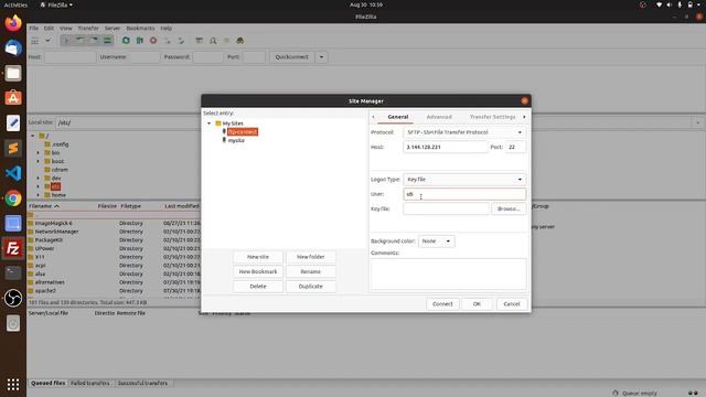 Connect to AWS EC 2 Instances using File Zilla FTP client with Key Pair смотреть онлайн