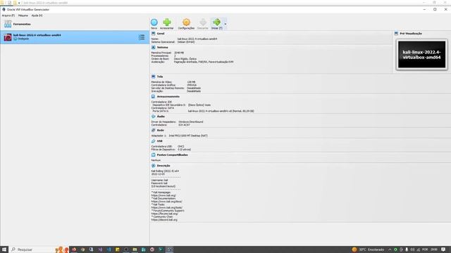 Como Instalar Kali linux no VirtualBox 2023 смотреть онлайн