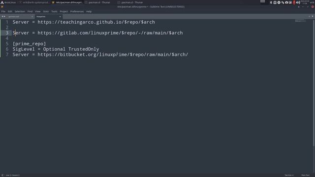 ArcoLinux : 3935 Create your own mirrorlist as source for pacman - github/gitlab/bitbucket смотреть онлайн